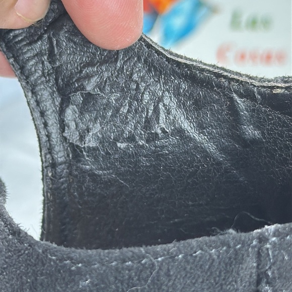 (N8) REPORT Black Suede Wedge,size 8.5 women - Picture 11 of 11